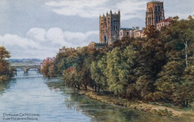 Durham Cathedral, from Prebends Bridge by Alfred Robert Quinton